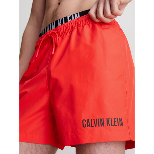 Calvin Klein Ανδρικό μαγιό Double Waistband Swim Shorts - Intense Power